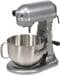 KitchenAid 5KSM60SPX Küchenmaschine Knetmaschine 375W 5,6 Liter silber
