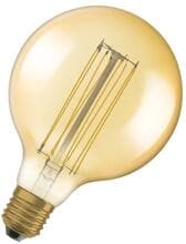 Ledvance Osram Vintage LED-Lampe Globelampe Retro-Glühbirne 40W E27 dimmbar gold