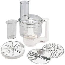 Bosch MUZ6MM3 Schnitzelwerk Scheibenmesser Schlagmesser Küchenmaschinen-Zubehör weiß transparent