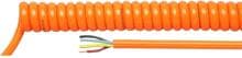 Helukabel 85501 Spiralkabel 5 G 2,50 mm² H07BQ-F 1500mm/6000mm orange