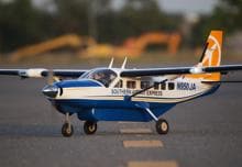VQ Cessna 208 Grand Caravan RC Motorflugmodell Motorflugzeug Frachtflugzeug ARF 1650mm weiß blau