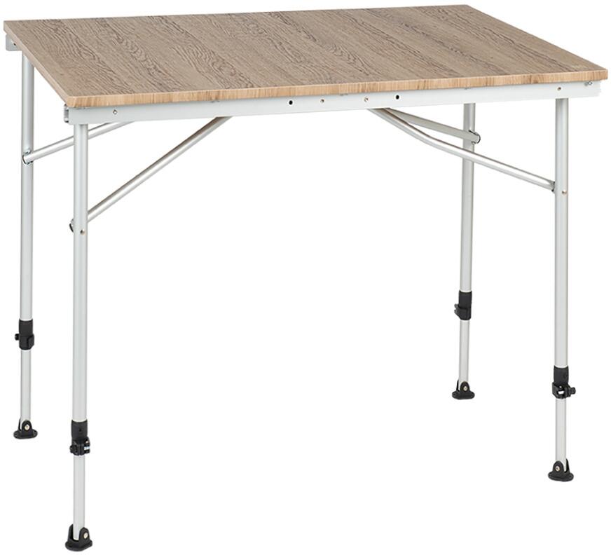 Travellife Sorrento Extended Campingtisch Klapptisch 80/110/140x70cm braun