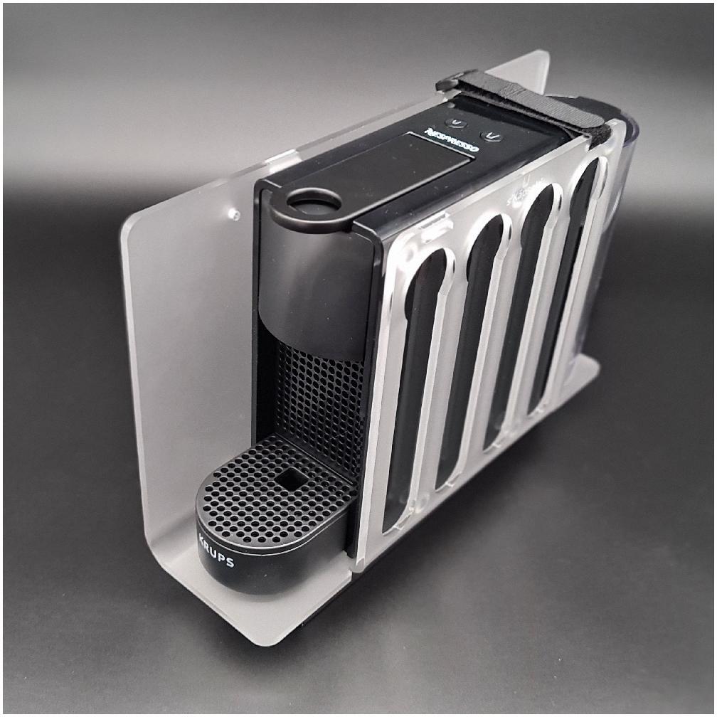 s‘Käpsele Halterung Kapselkalterung für Krups Nespresso Essenza Mini Kaffeemaschine Zubehör