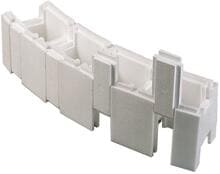 Behncke Iglu 2000 Styroporstein-System Radienstein 100x25x25cm EPS 25 weiß