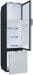 Vitrifrigo Slim 150 CHR Kompressor-Kühlschrank 41,7cm breit 150 Liter 12/230V 70 Watt mit Gefrierfach grau