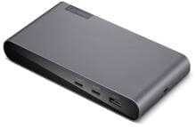 Lenovo 40B30090EU USB-C Dockingstation Multiport USB HDMI Display Port Ladefunktion grau