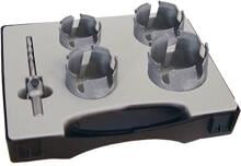 Heller 259569 Lochsägen-Set Mehrzweck-Lochsäge 6-teilig Hartmetall