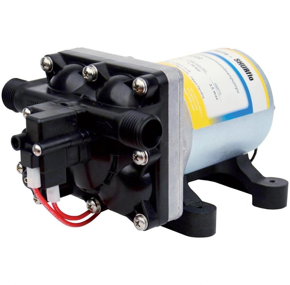 Lilie Soft LS4242 Druckpumpe Membranpumpe 11,3l/min 2,1bar 24V Camping Wohnwagen