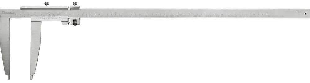 Dasqua 1310-0010 Universalmessschieber Monoblock-Messschieber DIN EN 862 Spitzenbacken 600mm