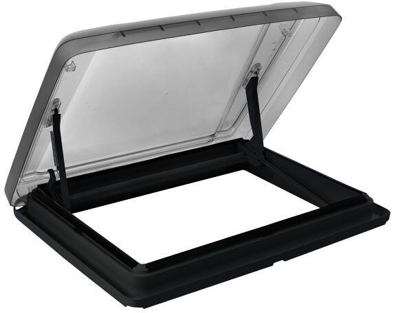MPK VisionStar L Dachhaube Dachfenster 700x500mm Camping Wohnwagen Wohnmobil schwarz