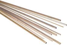 20 Stück Reely 297399 Messing H-Profil Modellbau-Zubehör 500x4x4mm