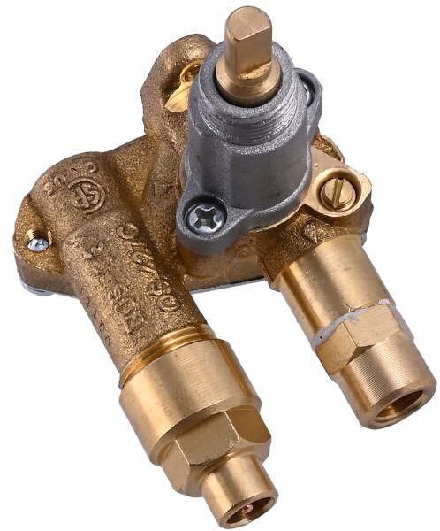 Dometic 4453001497 Gashahn Erstazteil gewinkelt Brennerdeckel Ø 6,3cm