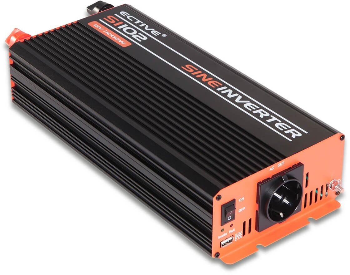 ECTIVE SI-Serie Sinus Wechselrichter 24V 230V schwarz orange