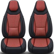 Bremer-Sitzbezüge Schonbezüge für Fiat Ducato MB Sprinter & Weitere C2 Wohnmobil schwarz-weinrot