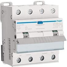 Hager ADX416D FI-Leitungsschutzschalter Leitungsschutzschalter 4-Polig 10kA B-Charakteristik 16A 30mA Typ-A