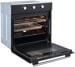 PKM EBO6-60AF Einbau-Backofen 59,5cm breit 60 Liter Airfry-Funktion Timer ECO-Funktion schwarz