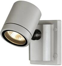 SLV MYRA WALL Outdoor Wand- und Deckenleuchte einflammig GU10 50 Watt IP55 grau