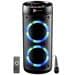 N-Gear LGP26R Speaker Karaoke-Anlage Lautsprecher Mikrofon 600 Watt Bluetooth Party schwarz