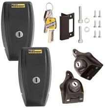 HEOSafe Van Security Paket Türsicherung Verriegelung für Fiat Ducato ab Bj. 09/2021 schwarz