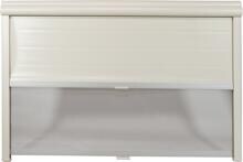 Remis REMIflair I Doppel-Kassettenrollo Wohnwagen-Rollo Insektenschutz 1700x800mm Caravan creme