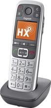 Gigaset E560 HX DECT-Telefon Mobilteil TFT-Display Ladeschale Freisprechfunktion GAP platin