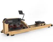 Yesoul R40 Wasser-Rudergerät Ruderzugmaschine Cardio Fitness Holz