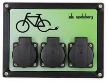 Spelsberg TG BCS 3 Fahrradladestation Ladegerät 3,5kW 3-phasig 3 Ladepunkte Wandmontage