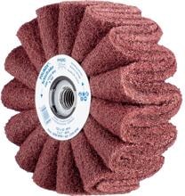 2 Stück Pferd Tools 44642502 Polinox Vlies-Schleifrad PNG Ø 125x50mm M14 A 180 Körnung