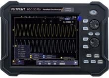 Voltcraft DSO-5072H Hand-Oszilloskop 70MHz 2-Kanal 1 GSa/s 40Mpts 8Bit Digital-Speicher DSO Handgerät Multimeter-Funktionen