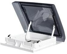 Maxxair SKYMAXX Dachfenster Dachluke 400x400mm LED Dachstärke 23-60mm Caravan Reisemobil weiß