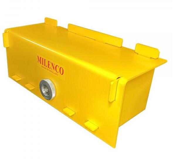 Milenco BC Lock Diebstahlsicherung für Fiat Ducato Bj. 07/2006-04/2014 Camping Wohnwagen gelb