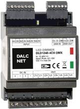 Dalcnet DLD1248-4CV-DMX Dimmer Überlastschutz Schalter 12V 24V 48V 4x Kanal schwarz