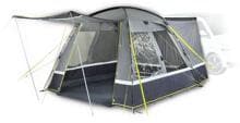 High Peak Trentino 2.0 Bus-Vorzelt Camping Reisemobil Wohnmobil hellgrau dunkelgrau lime