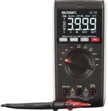 Voltcraft VC151 digitales Hand-Multimeter Spannungsprüfer Messgerät Hold-Funktion CAT III 600V 4000 Counts