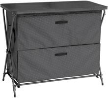 Outwell Aruba Kabinett Campingschrank Küchenschrank Kommode Vorratsschrank 110x53,5x90cm Wohnmobil grau