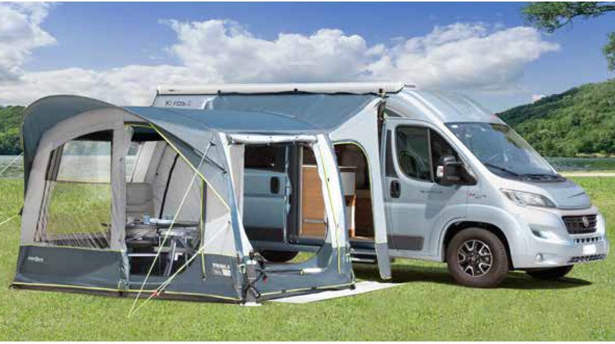 Brunner Air Tech Trails HC Buszelt Vorzelt Camping Caravan Wohnmobil Höhe 245-280cm