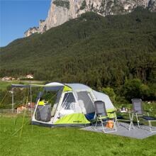 Brunner Duke Outdoor 5 Zelt 5-Personen 460x340cm grau grün