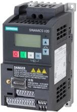Siemens 6SL3210-5BB13-7BV1 Sinamics V20 Frequenzumrichter 0,37kW 200V 240V