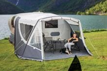 Reimo Adria Action Air aufblasbares Vorzelt für Adria Action 391 400x235x290cm grau/weiß