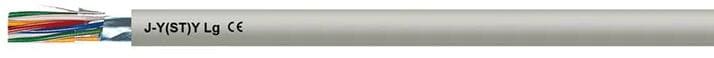 100 Meter Helukabel 33019 Fernmeldeleitung Telefonkabel J-Y(ST)Y 3x2x0,8mm grau