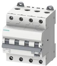 Siemens 5SU13466FP10 FI-Schutzschalter Leitungsschutzschalter 4-polig 10A 400V weiß