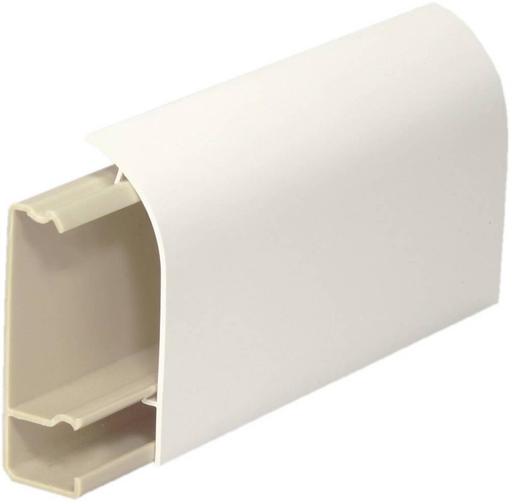 30 Stück Kündahl-Weitzel 75080 Elektro-Sockelleistensystem Sockelleiste Leiste 2000mm weiß