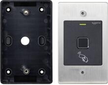 Sygonix SY-4760958 Fingerprint RFID Zugangssystem Unterputz 12V/DC 18V/DC IP66 schwarz silber