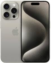 Apple iPhone 15 Pro 6,1" Smartphone Handy 256GB 48MP Dual-SIM iOS titan-natur