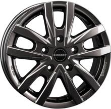 Borbet CW5 Alufelge für Fiat Ducato 6x16" 5x130mm ET 68mm mistral anthracite glossy