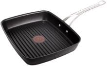 Tefal Jamie Oliver Premium Series Aluguss Induction Grillpfanne Induktion 23x27cm rechteckig schwarz