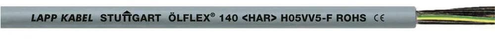 100 Meter Lapp 11018/100 Steuerleitung Ölflex 140 3G1 H05VV-F 1mm² ölbeständig grau
