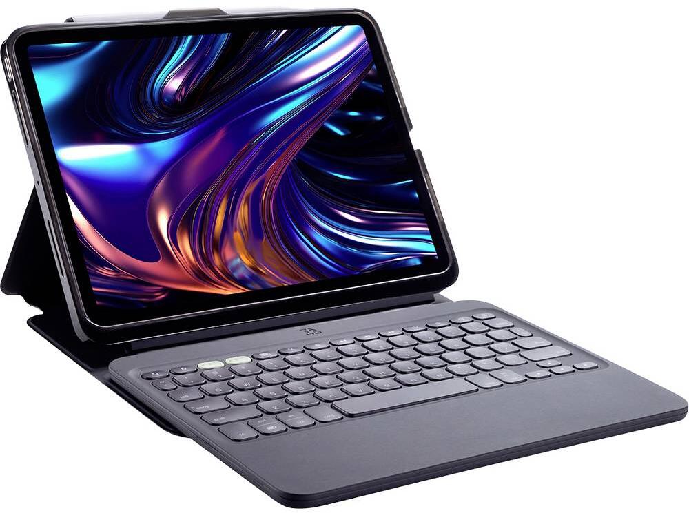 ZAGG KB Pro Keys 2 Tablet-Tastatur mit Hülle für Apple iPad 11 (4. Generation) QWERTZ Bluetooth schwarz