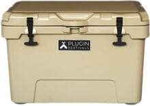 Plug-in Festivals IceHero 55 Kühlbox Thermobox 52 Liter Camping Wohnwagen Wohnmobil