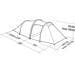 Robens Pioneer EX Tunnelzelt Camping-Zelt 2-Personen 395x140m Outdoor blau